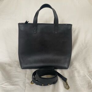 MADEWELL BLACK LEATHER BAG